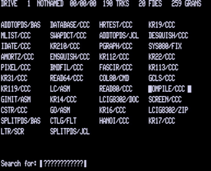 Screen shot